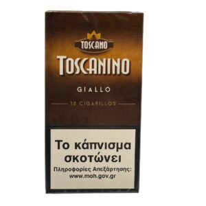 Toscanino Giallo Cigarillos (Vaniglia-10s)