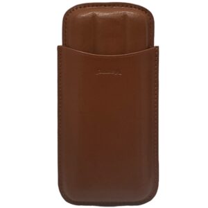 Θήκη Πούρων Δερμάτινη Καφέ Τριπλή (Marvel 1289-06)