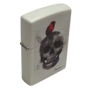 Zippo Αναπτήρας Πέτρας με Φιτίλι (24177- Λευκός)