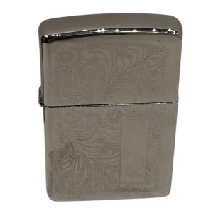 Zippo Αναπτήρας Πέτρας με Φιτίλι (352 Ασημί με Σχέδια)