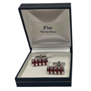 Μανικετόκουμπα από Παλλάδιο σε Ορθογώνιο Σχήμα (5259)