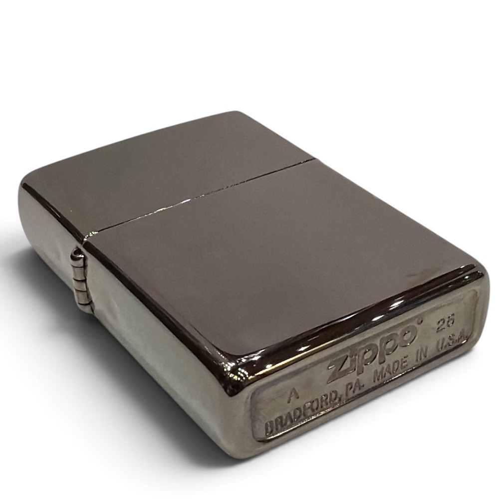 Zippo Αναπτήρας Πέτρας με Φιτίλι (Black Ice) - Image 2
