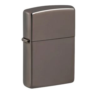 Zippo Αναπτήρας Πέτρας με Φιτίλι (Black Ice)