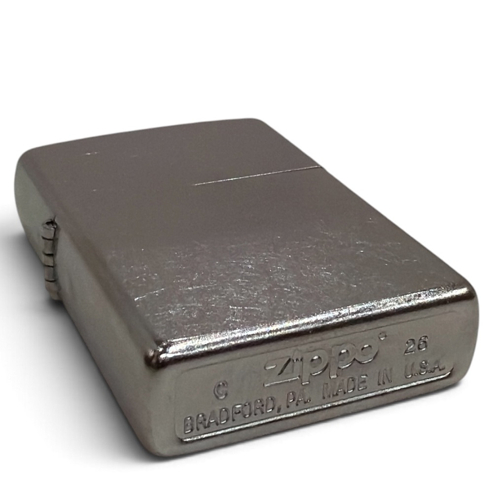 Zippo Αναπτήρας Πέτρας με Φιτίλι (Regular Street Chrome) - Image 2