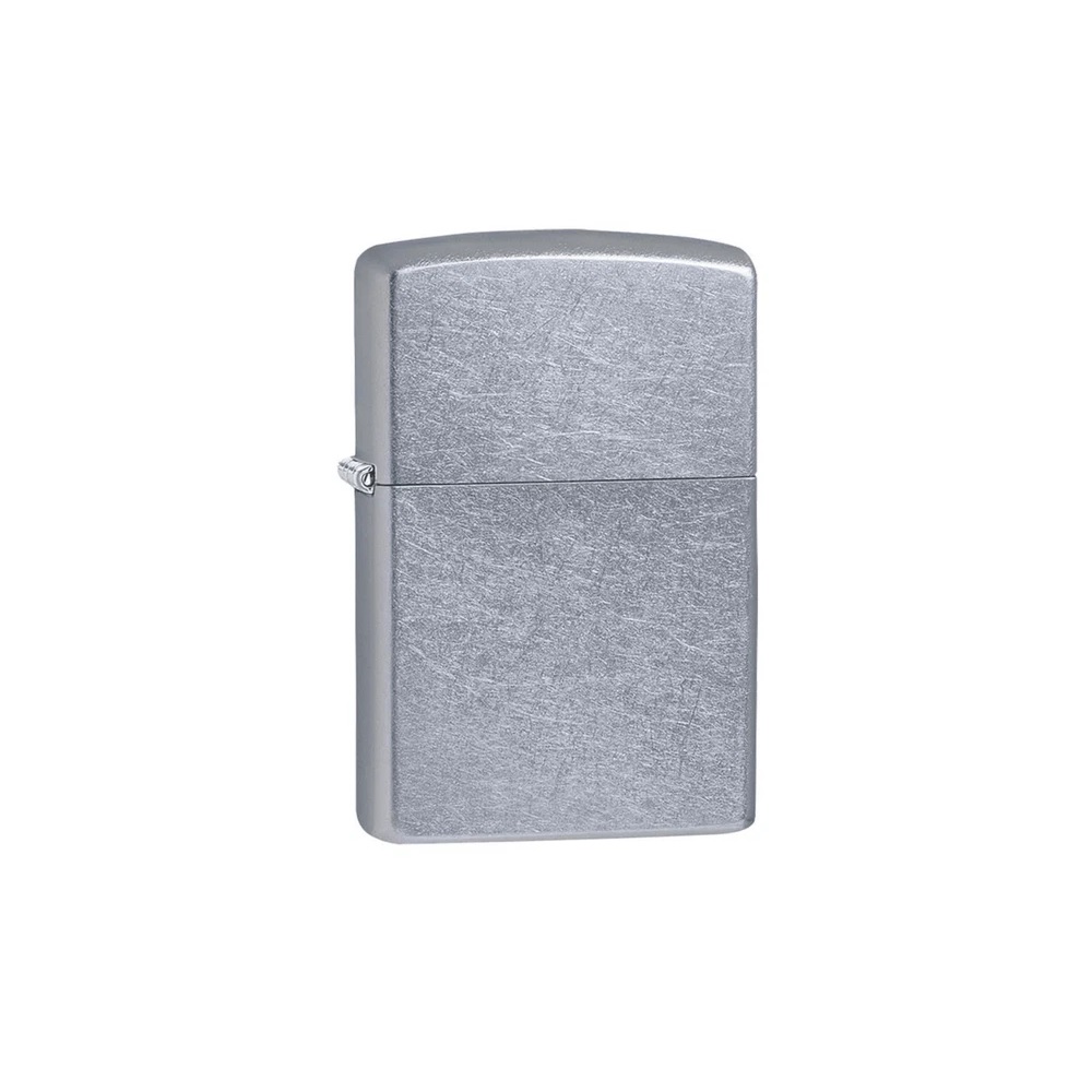 Zippo Αναπτήρας Πέτρας με Φιτίλι (Regular Street Chrome) - Image 3