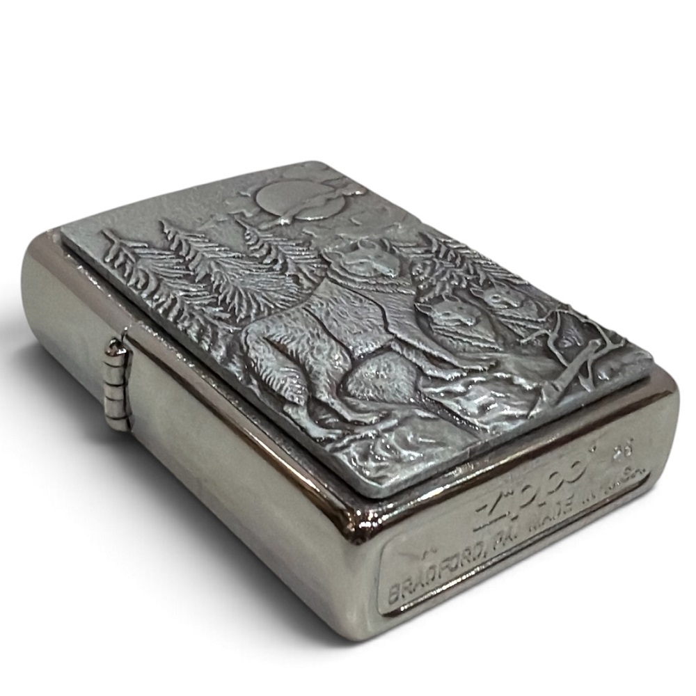 Zippo Αναπτήρας Πέτρας με Φιτίλι (Timberwolves) - Image 2