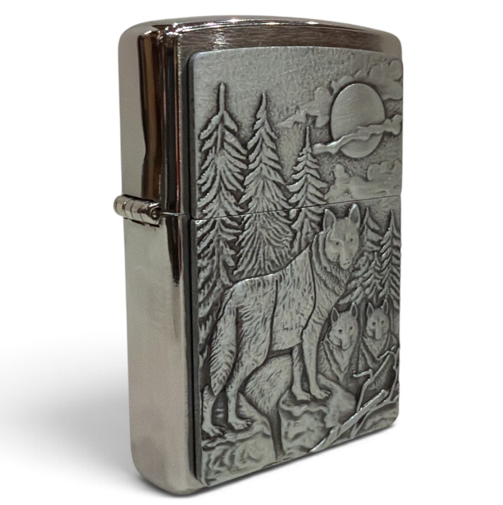 Zippo Αναπτήρας Πέτρας με Φιτίλι (Timberwolves) - Image 5