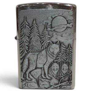 Zippo Αναπτήρας Πέτρας με Φιτίλι (Timberwolves)