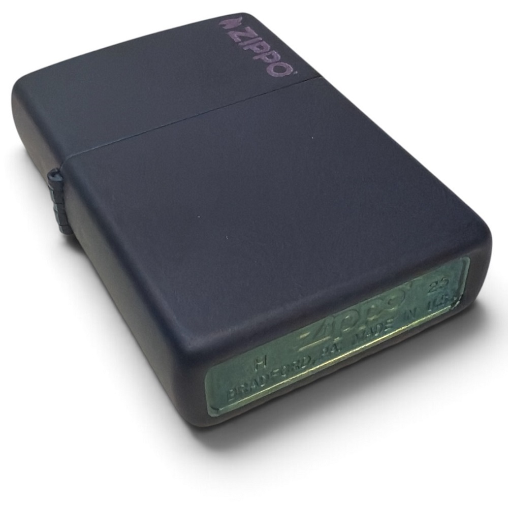 Zippo Αναπτήρας Πέτρας με Φιτίλι (Classic Logo Purple) - Image 4