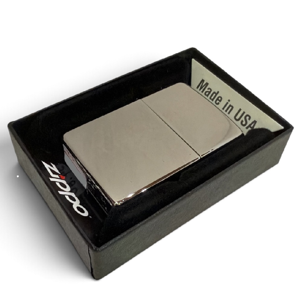 Zippo Αναπτήρας Πέτρας με Φιτίλι (Classic Silver Chrome) - Image 2